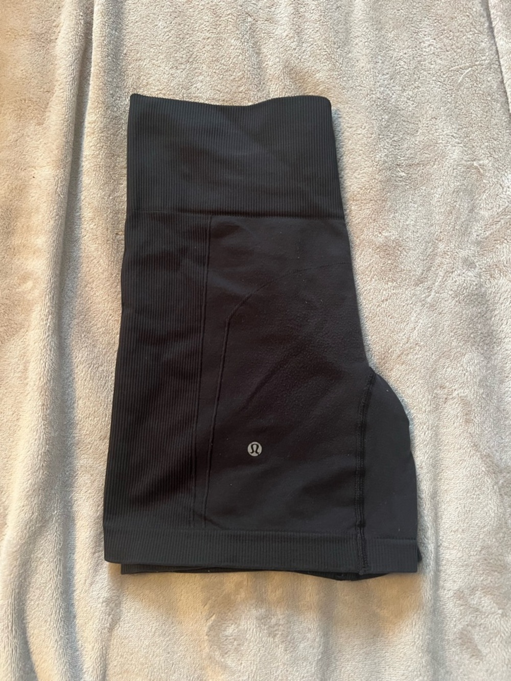 lululemon athletica Black High-Rise Athletic Shorts